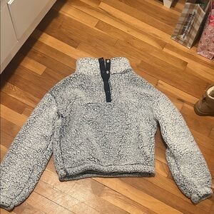 SO Gray Fleece Pullover